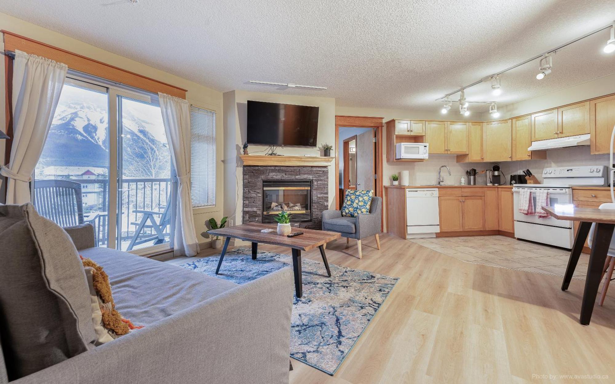 Lovely Mountain View 2 Bedroom Suite Canmore Exterior foto